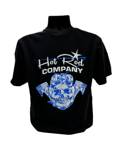 Hot Rod Company T shirt with Blue HRC Logo