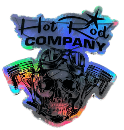 Metallic Hot Rod Company Sticker